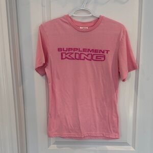 Pink Supplement King T-Shirt